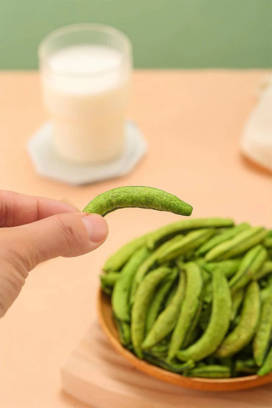 Delixo Snap Pea Crisps - Delixo