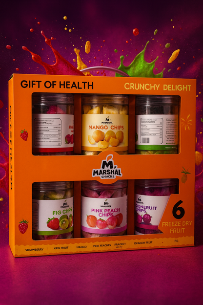 Freeze-Dried Fruit Gift Box – 6 Premium Smaken