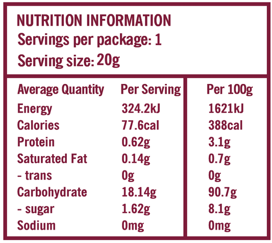 Delixo Freeze Dried Strawberry 45g - Delixo 