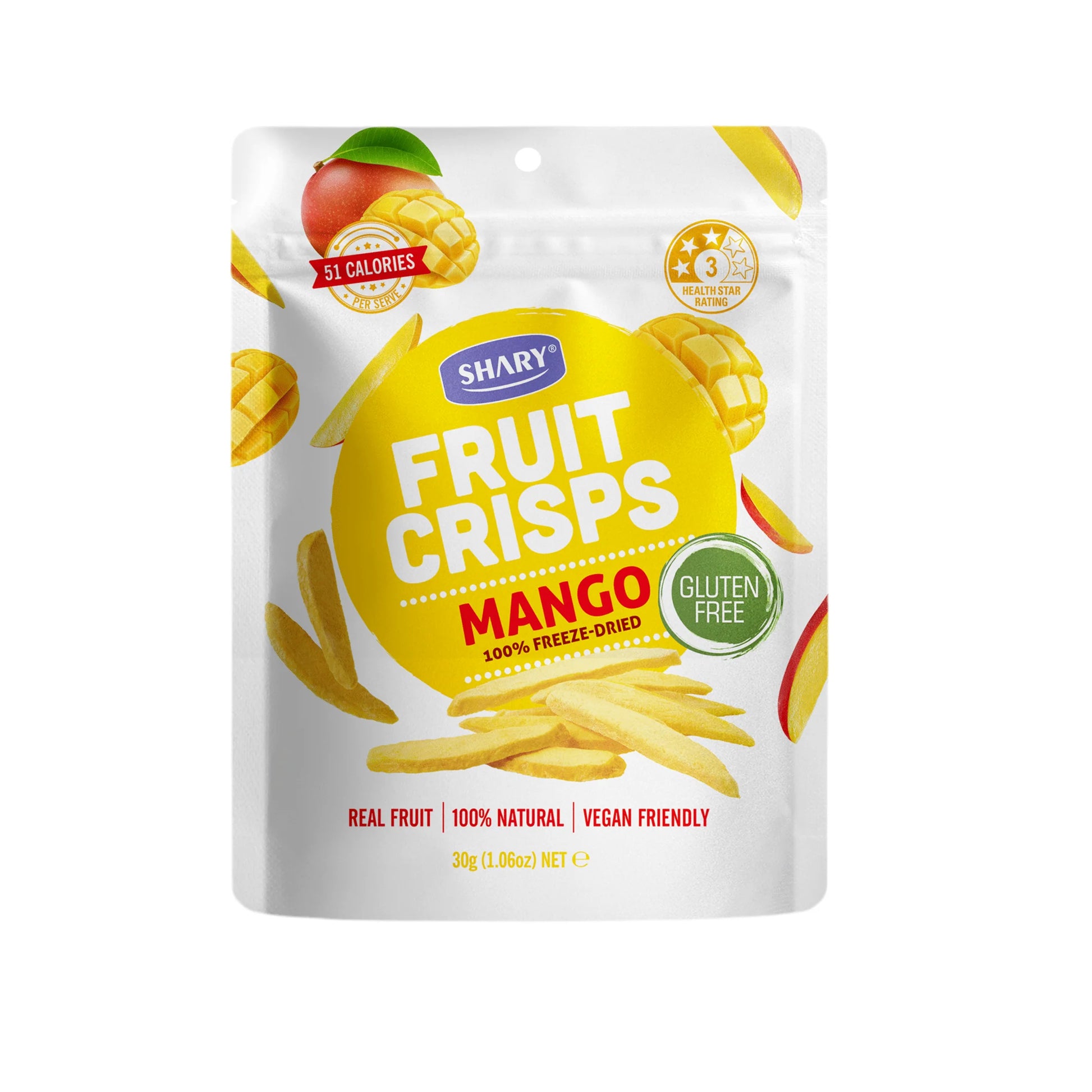 Delixo Freeze Dried Mango Crisp 30g - Delixo 